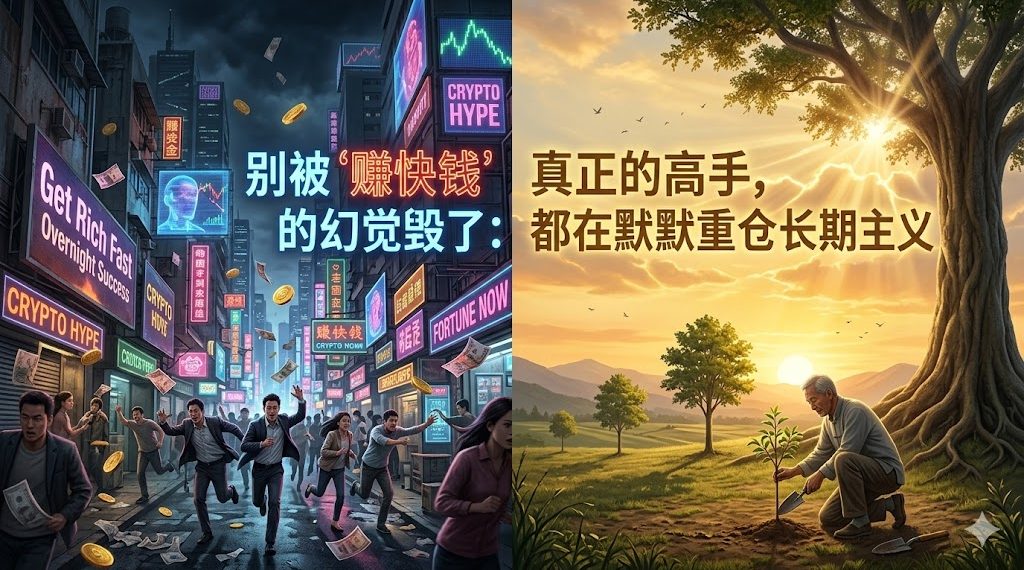 别被“赚快钱”的幻觉毁了:真正的高手,都在默默重仓“长期主义”