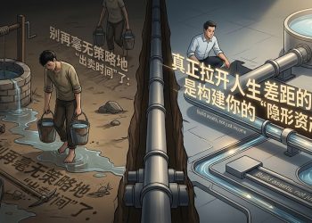 别再毫无策略地“出卖时间”了：真正拉开人生差距的，是构建你的“隐形资产”