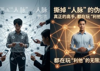 撕掉“人脉”的伪装：真正的高手，都在玩“利他”的无限游戏