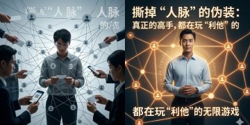 撕掉“人脉”的伪装：真正的高手，都在玩“利他”的无限游戏