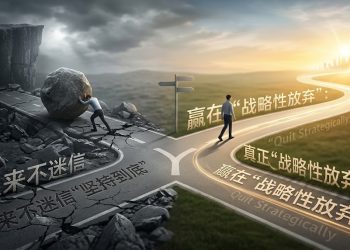 赢在“战略性放弃”：真正的高手，从来不迷信“坚持到底”